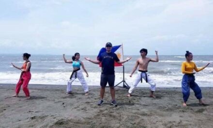 4 Iloilo MVPinians snatch medals in 4th Lents beach poomsae