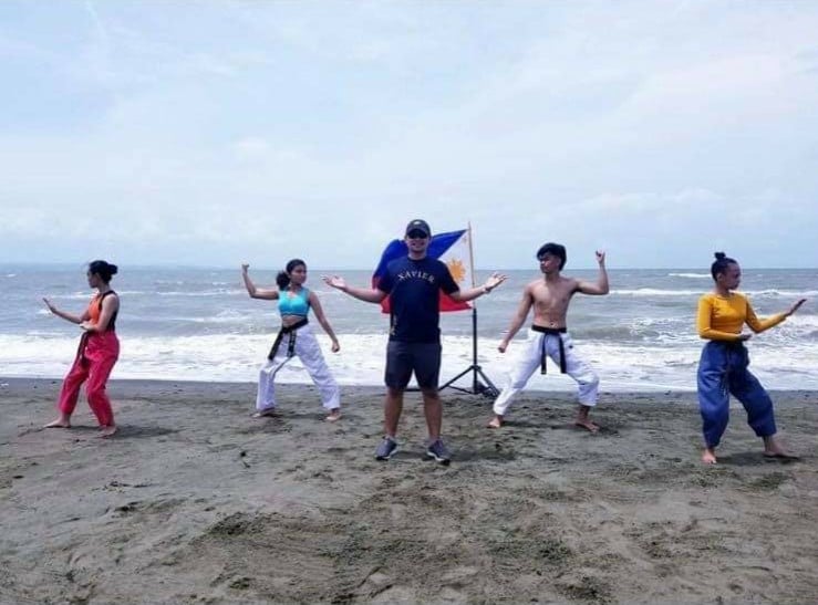 4 Iloilo MVPinians snatch medals in 4th Lents beach poomsae