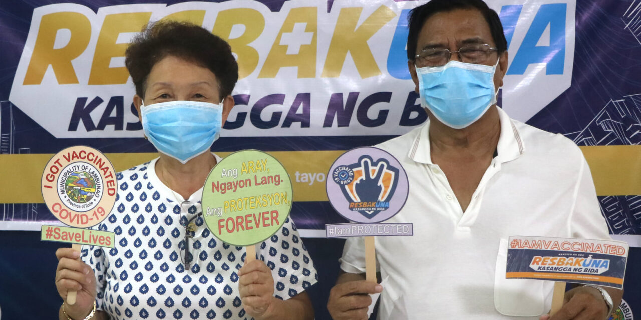 Lambunao town starts vaccination for senior citizens