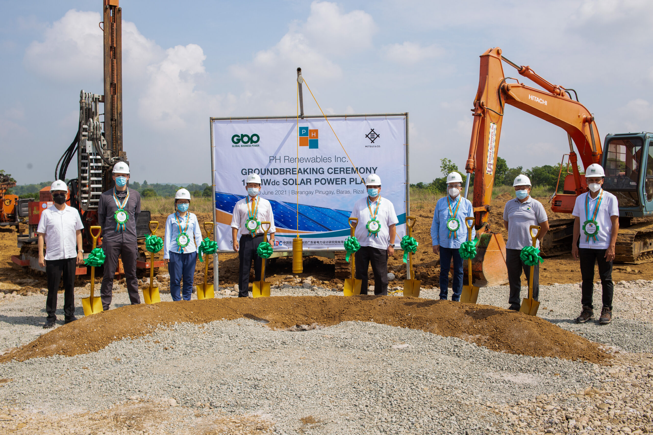GBP starts construction of 115 MW peak solar plant in Rizal