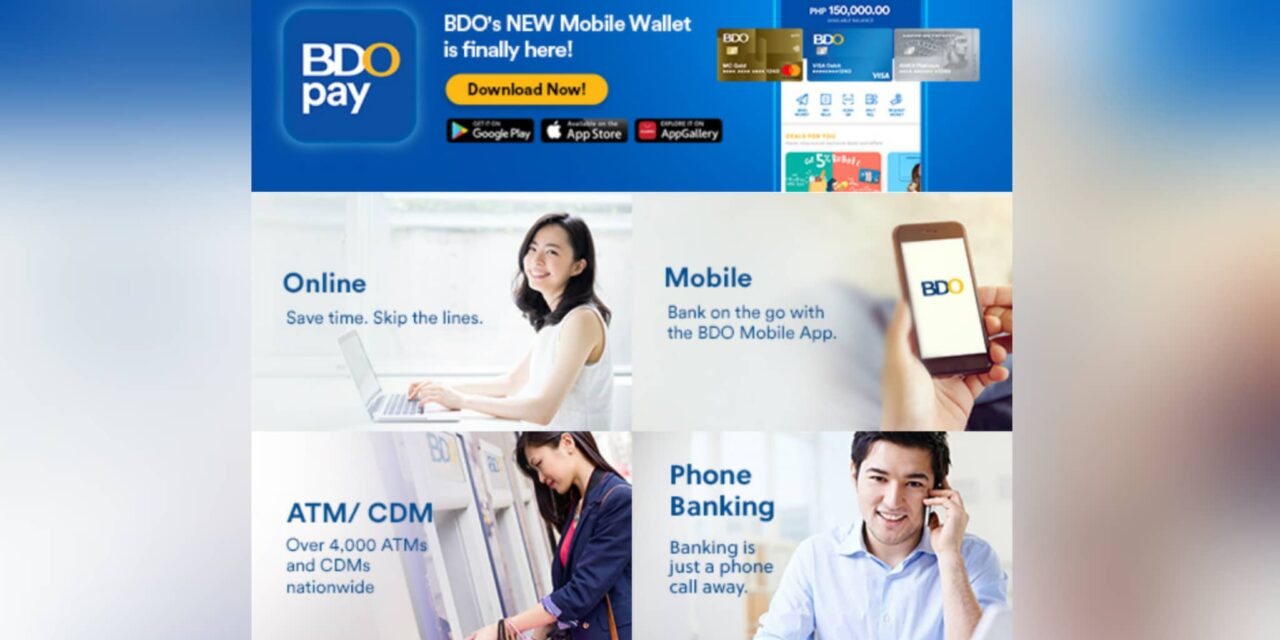 BDO shares tips on convenient ways to do bank transactions