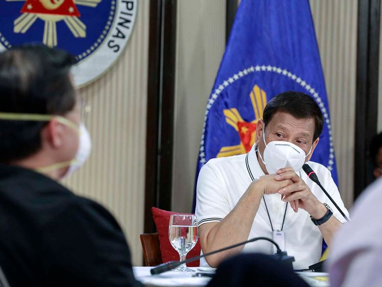Only 1 pct of COVID-19 funds unspent, Duterte tells solons
