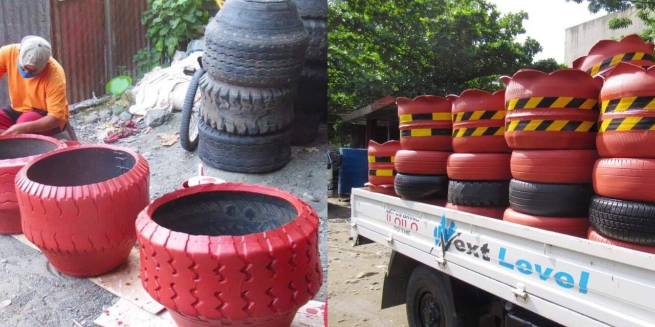 Iloilo City gets rid of old tires vs dengue