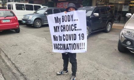 Anti-vaxxers gather in Iloilo City