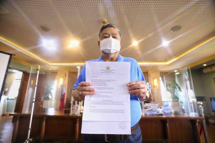 Treñas files complaint vs PhilHealth-6 officials over unpaid hospital claims