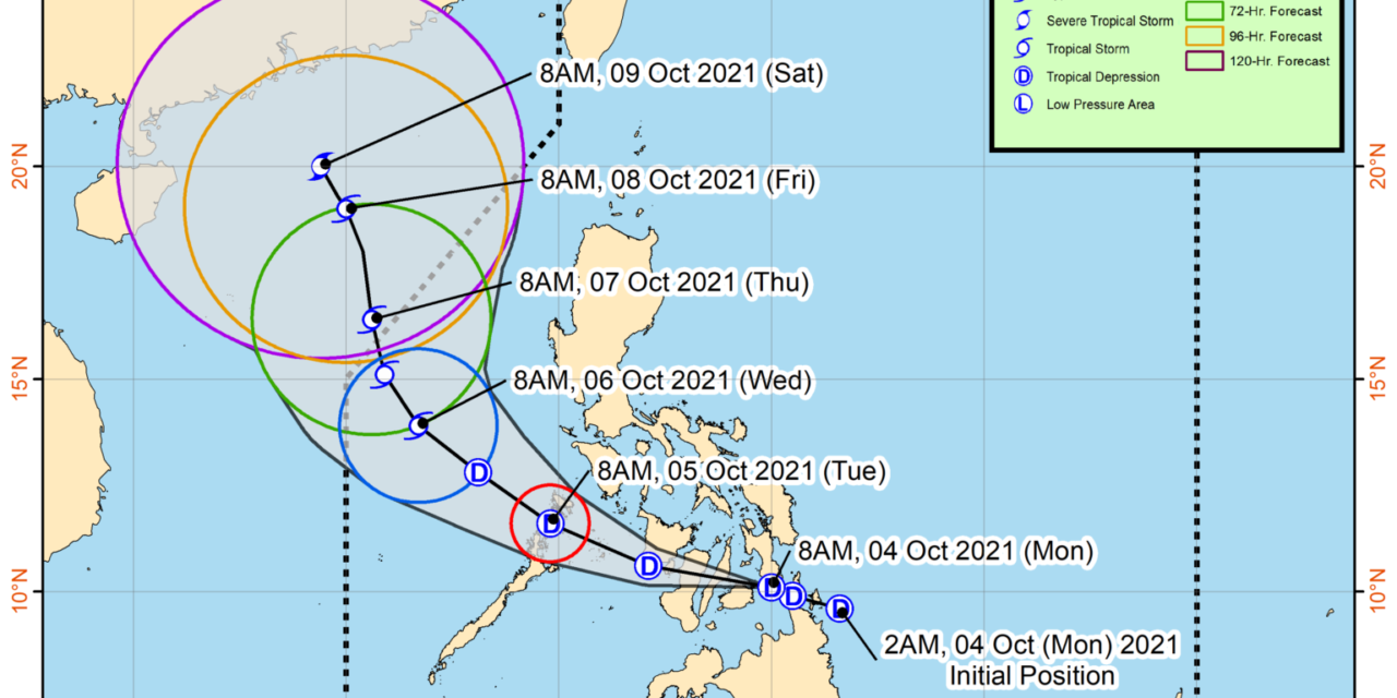 Signal No. 1 raised over Iloilo due to TD Lannie