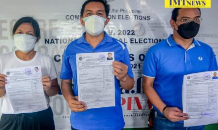 Iloilo 5th District Rep. Boboy Tupas seeks reelection in 2022 polls