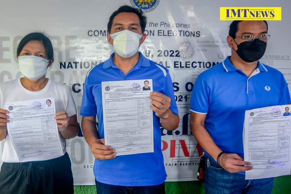 Iloilo 5th District Rep. Boboy Tupas seeks reelection in 2022 polls