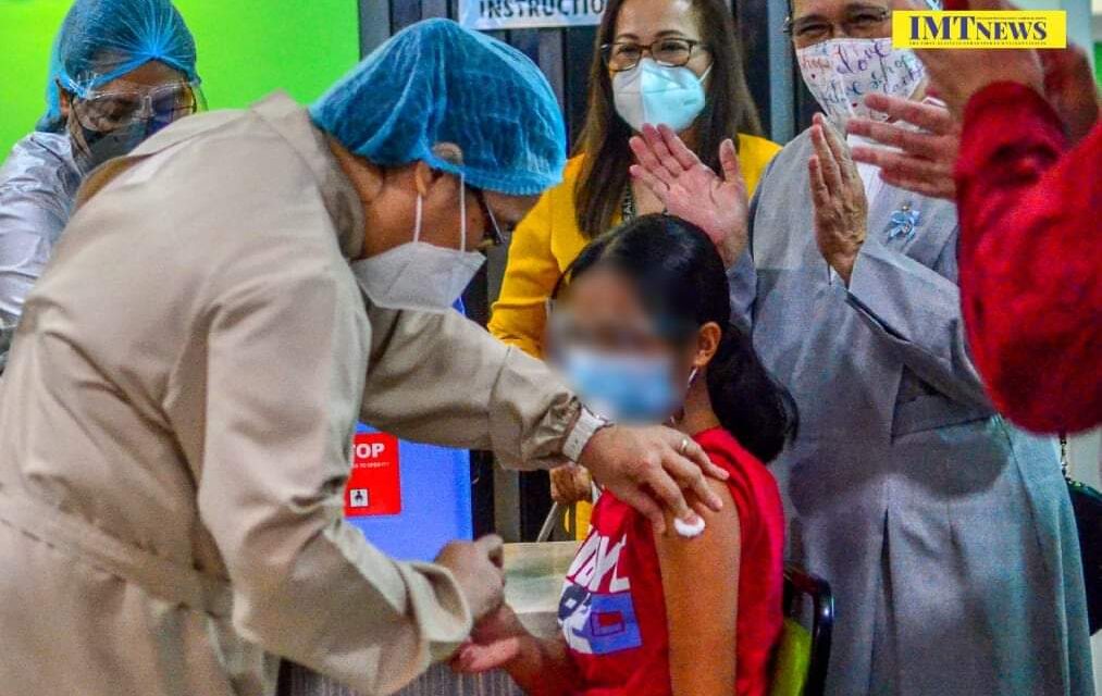 130 minors receive COVID-19 jabs in Iloilo City