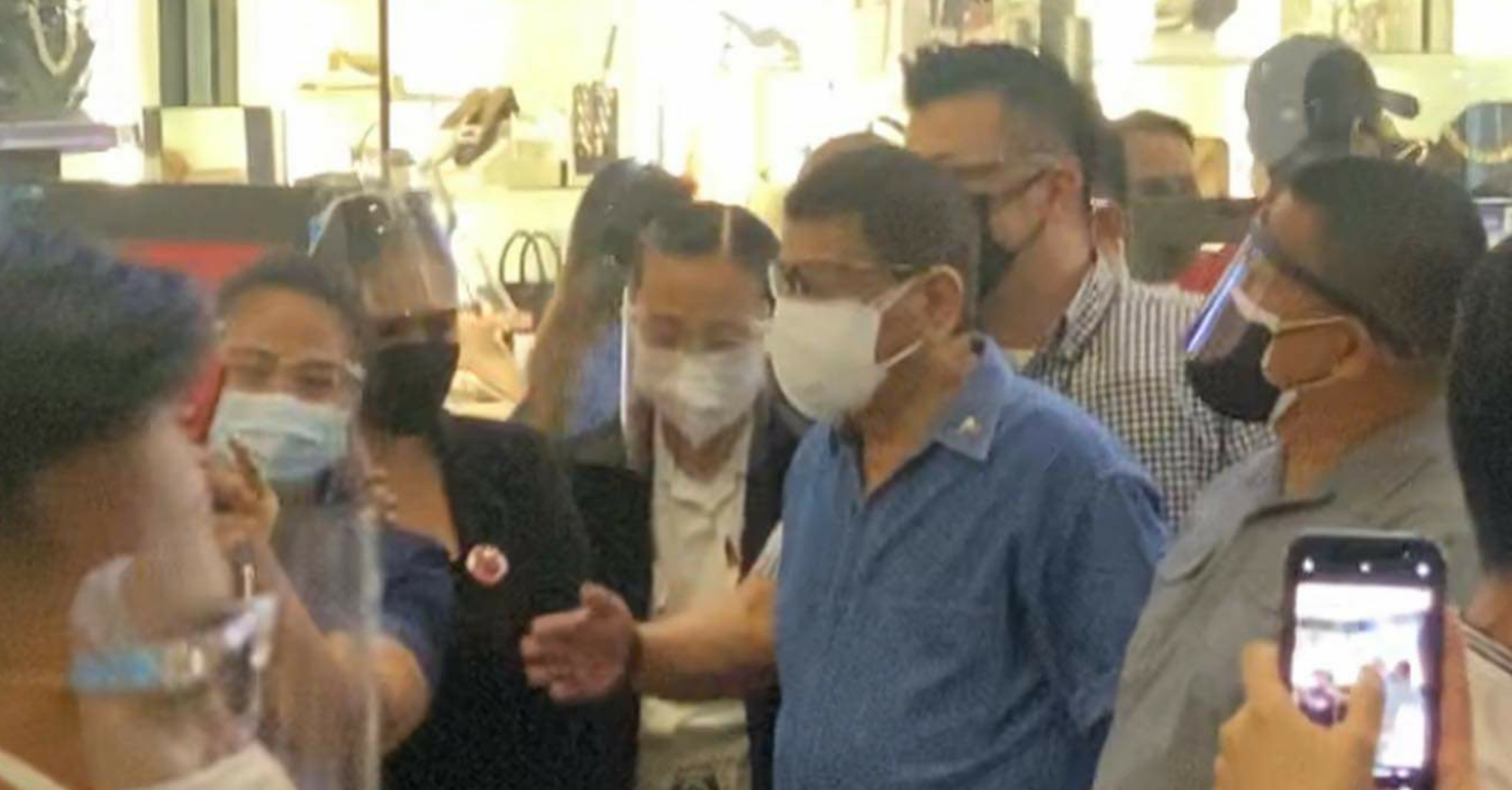 Nothing wrong with Duterte visiting mall: Go