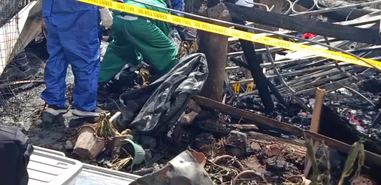 Mother, 3 kids burned to death in Dumangas house fire