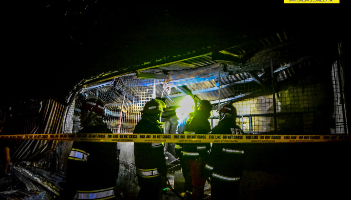 Fire burns down candle factory in Iloilo City