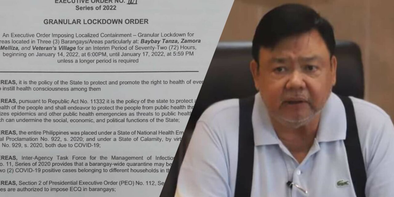 3 Iloilo City barangays under granular lockdown