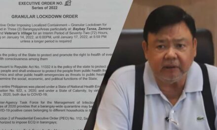 3 Iloilo City barangays under granular lockdown