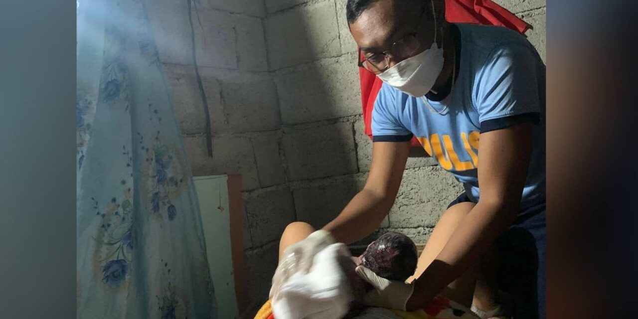 Nurse-turned-cop helps woman deliver baby in Aklan