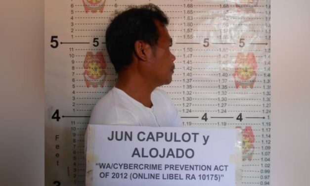Iloilo City mayoral bet arrested for 6 counts of online libel