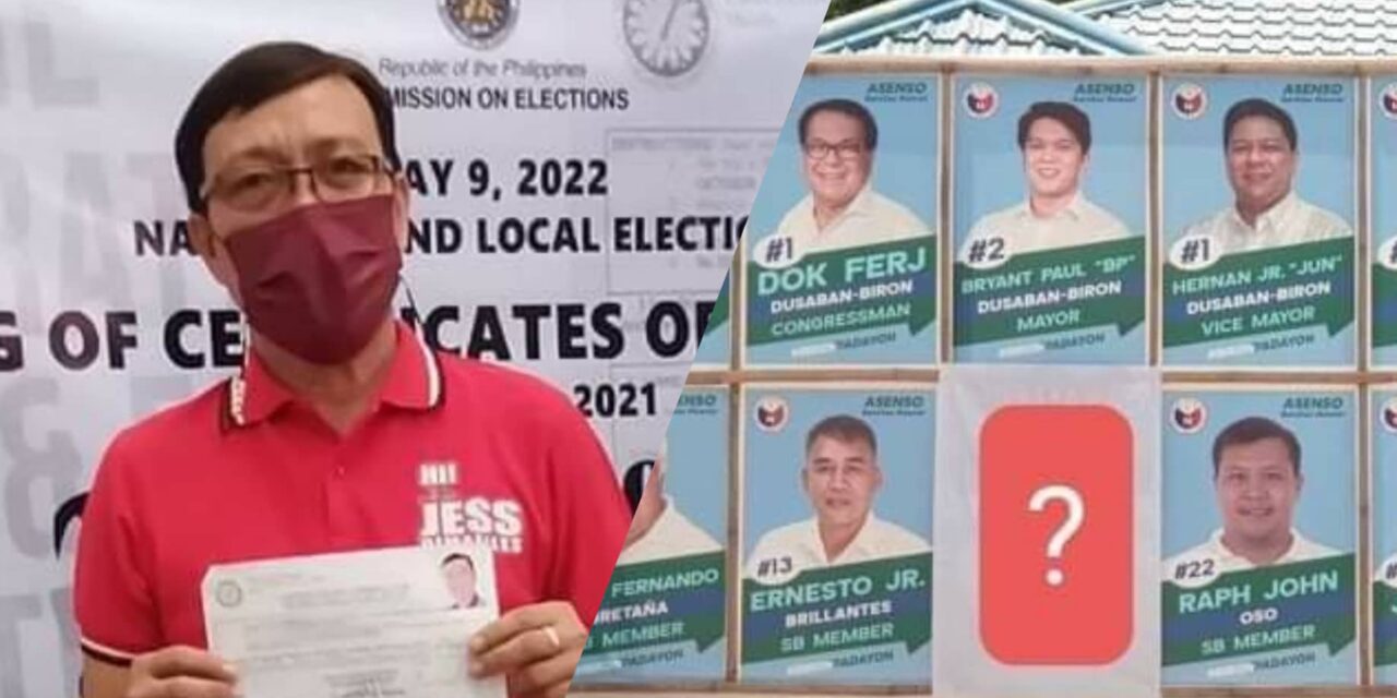 Biron justifies removal of pro-Robredo candidate from slate
