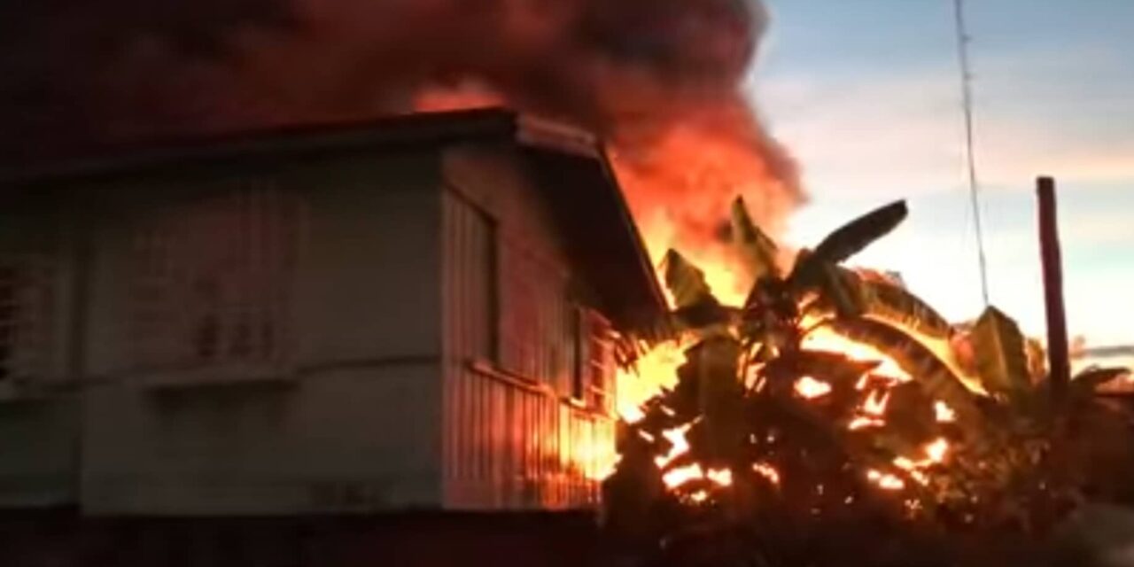 Fire hits Tanza Timawa, Iloilo City