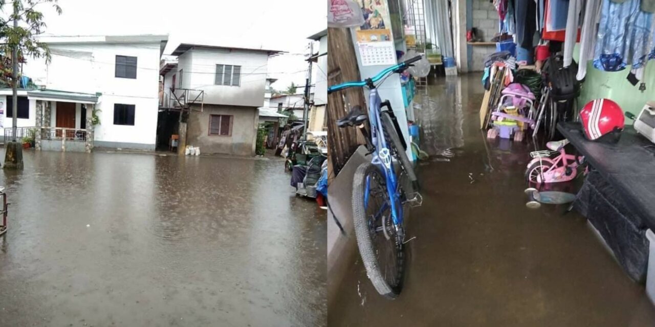 Flooding hits several barangays in Iloilo City