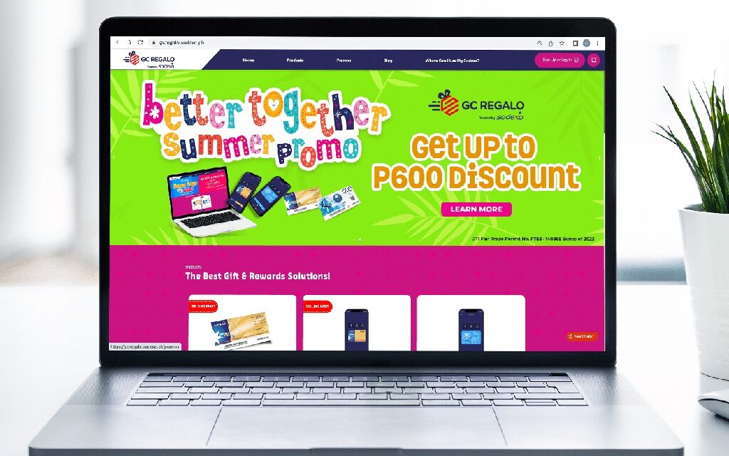 Digital GCs now available at the all-new GC Regalo, powered by Sodexo