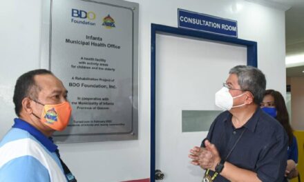 BDO Foundation rehabs health centers in Agusan, Iloilo, Quezon and Zamboanga