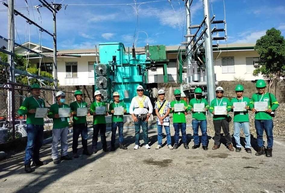 MORE Power substation tenders trained on work safety practices