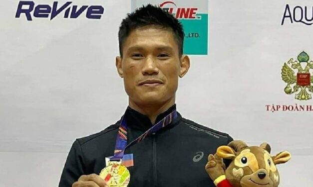 Ilonggo muaythai fighter snatches gold after protest