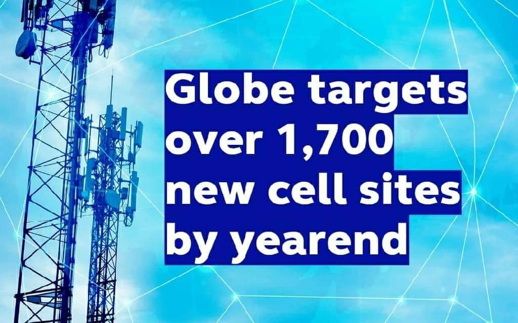 Globe targets over 1,700 new cell sites by yearend