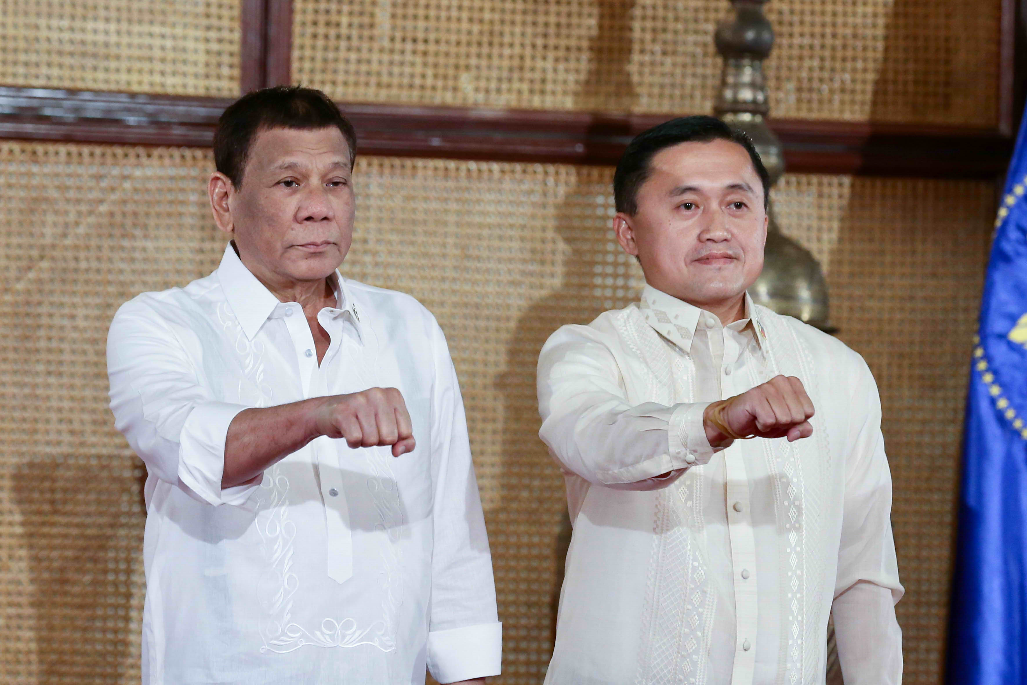 Go asks Duterte to be his legal consultant