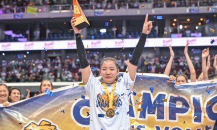 Ilongga Robles named UAAP women’s volleyball Finals MVP