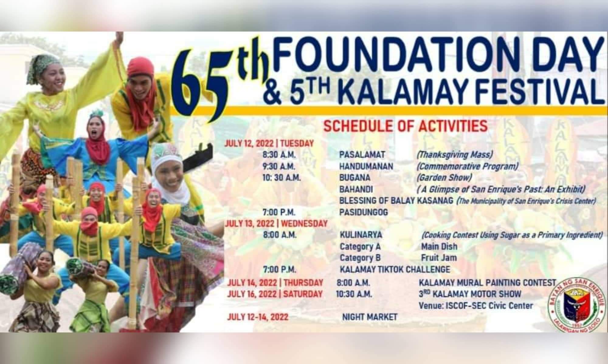 San Enrique celebrates 5th Kalamay Festival