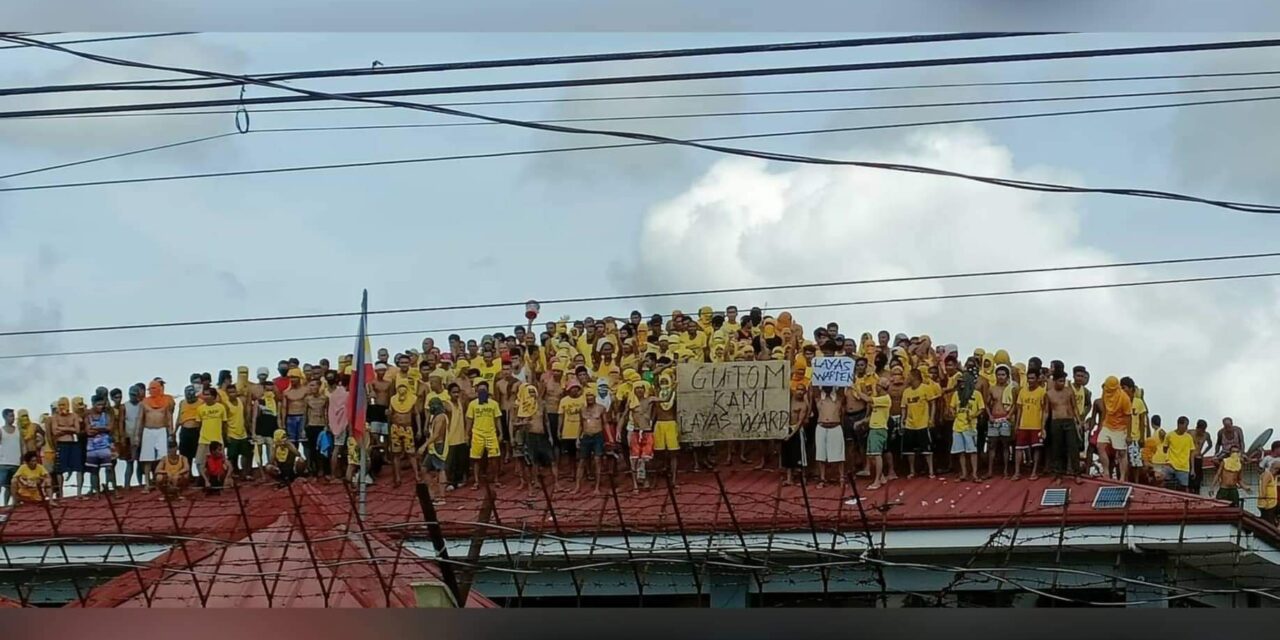 100 Iloilo inmates protest over food, want warden ousted