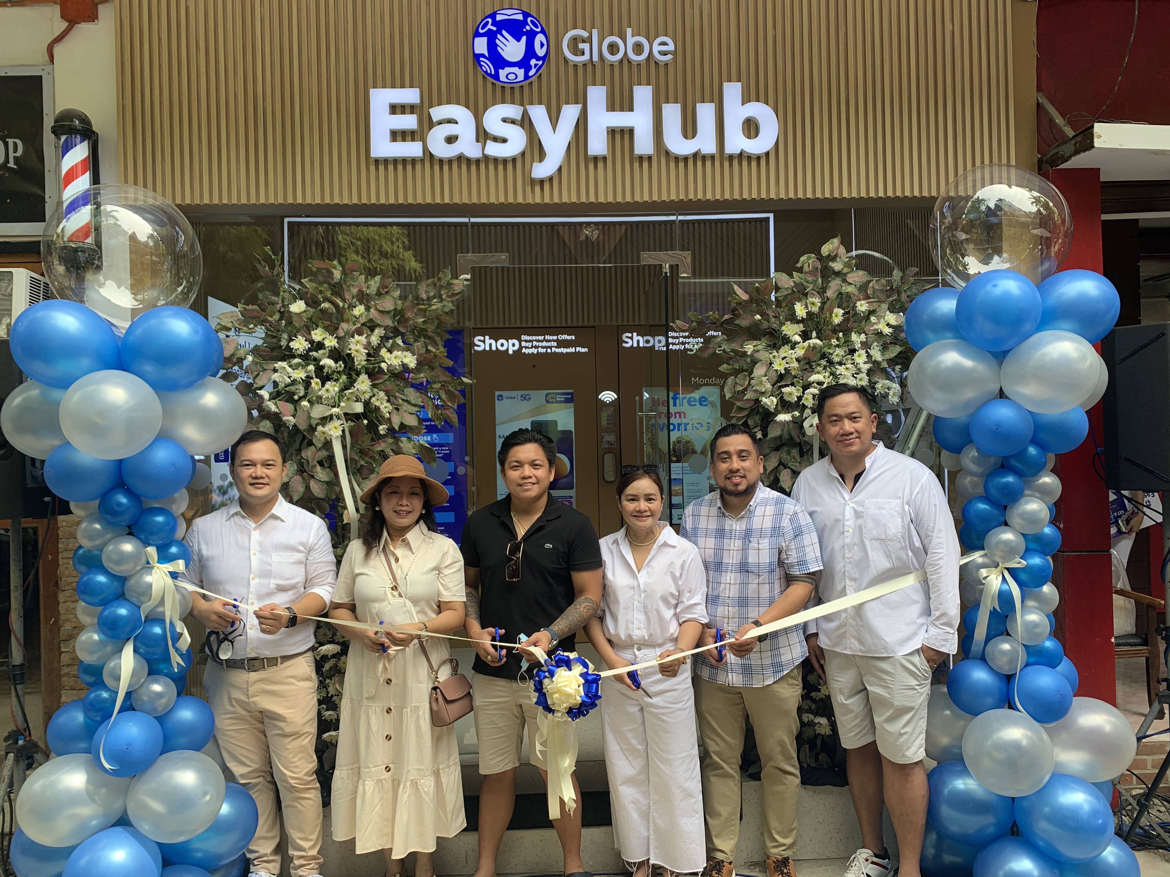 Globe launches EasyHub in Boracay