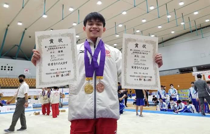 Yulo captures three medals in Japan gymnastics tourney