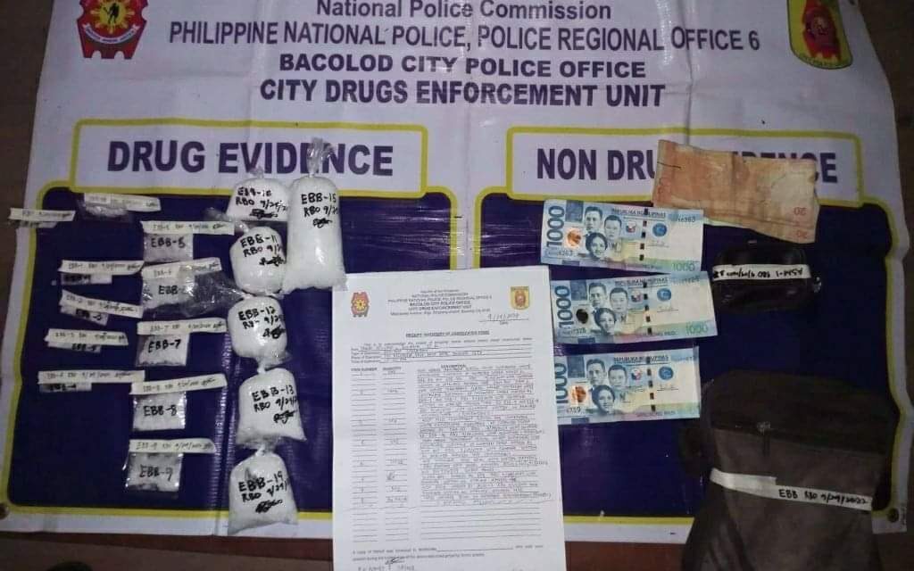 Western Visayas cops seize P9M shabu, nabbed 42 in past 8 days