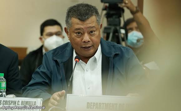 Remulla to let justice run its course on entrapped kin