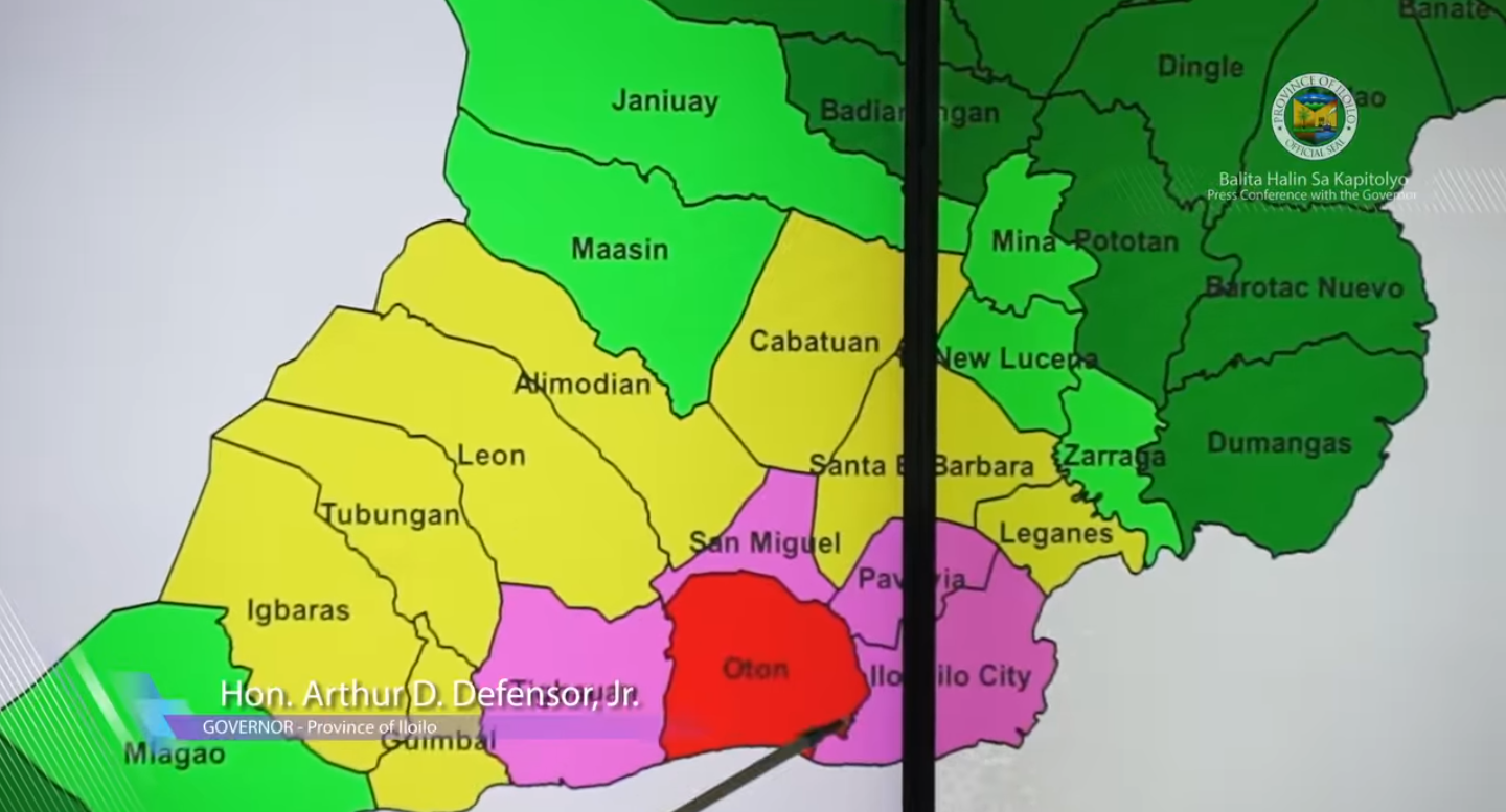 Oton under red zone due to ASF infection