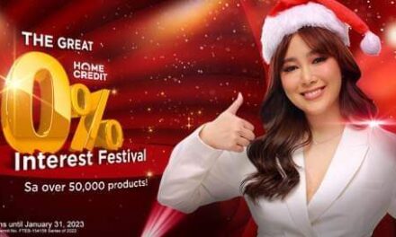 Have the merriest holiday with Home Credit’s The Great 0 Pct Interest Festival
