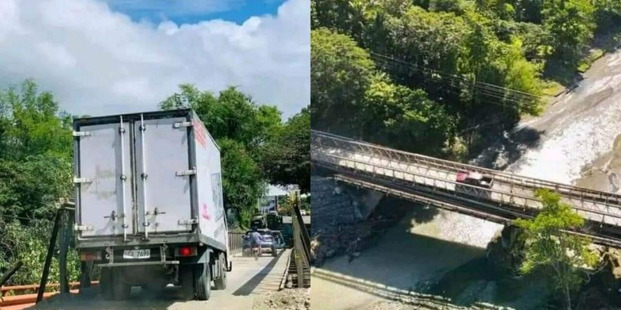 Temporary bridge in Oyungan, Miagao opens to light vehicles