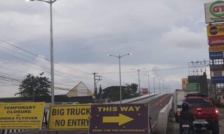 Reopening of P680-M Ungka Flyover before Christmas uncertain