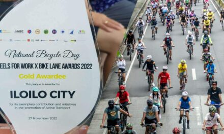 Iloilo City wins Gold at 2022 Bike Lane Awards