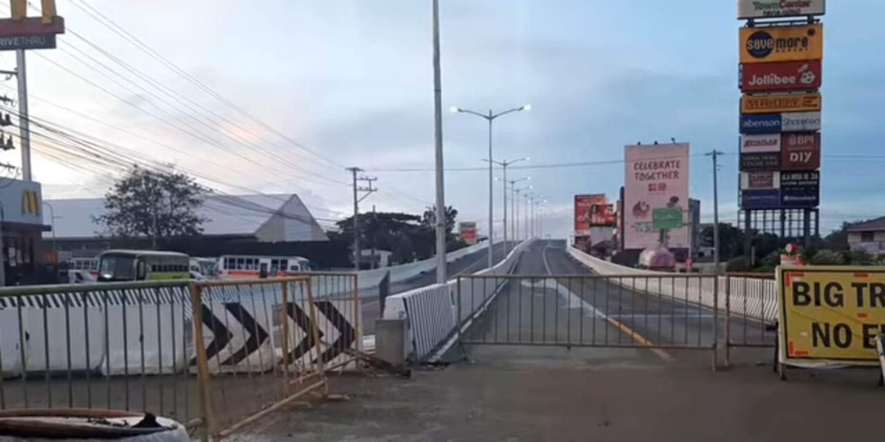 Treñas stresses need for immediate repair of Ungka Flyover