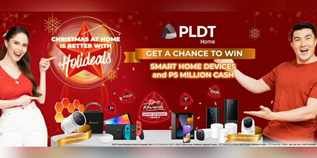 Enjoy Christmas better with PLDT Home’s biggest Holideals