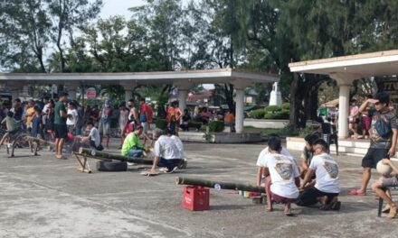 Leganes revives bamboo cannons to welcome Christmas, New Year