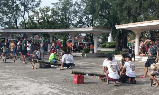 Leganes revives bamboo cannons to welcome Christmas, New Year