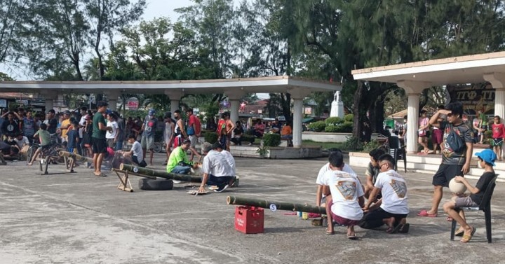 Leganes revives bamboo cannons to welcome Christmas, New Year