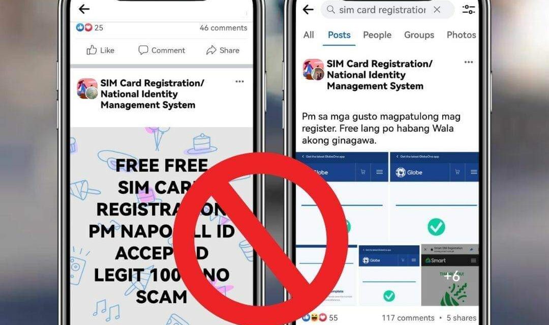 Globe warns vs online offers for SIM registration assistance