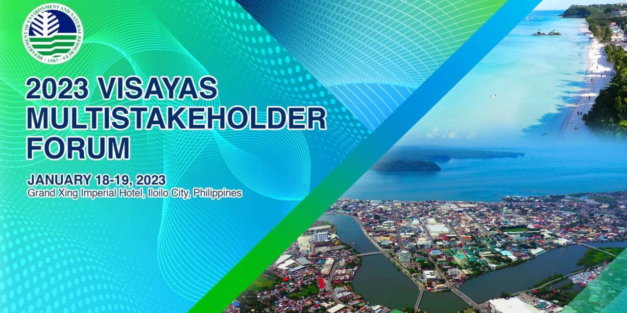 All set for second DENR Multistakeholder Forum in Iloilo City