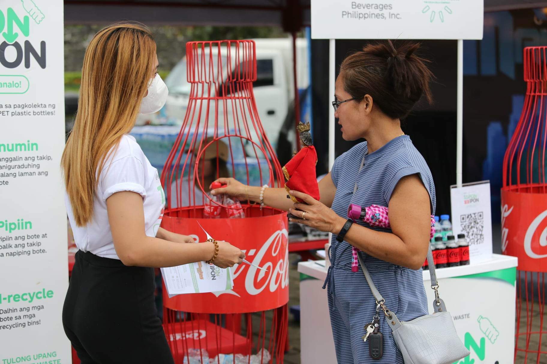 ‘Tapon to Ipon’ encourages collection, recycling of plastic bottles during fests