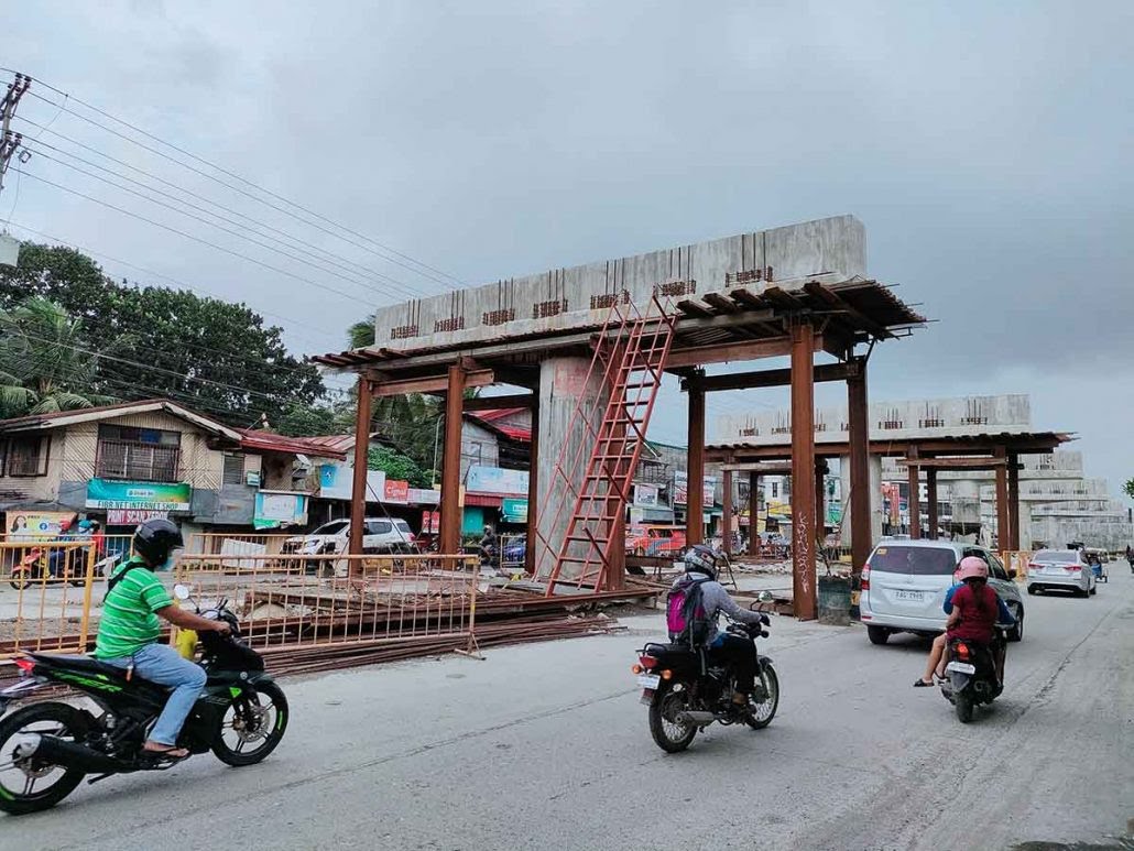 Construction of Aganan Flyover remains suspended